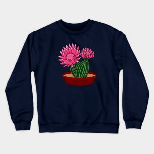 Christmas Cactus Crewneck Sweatshirt